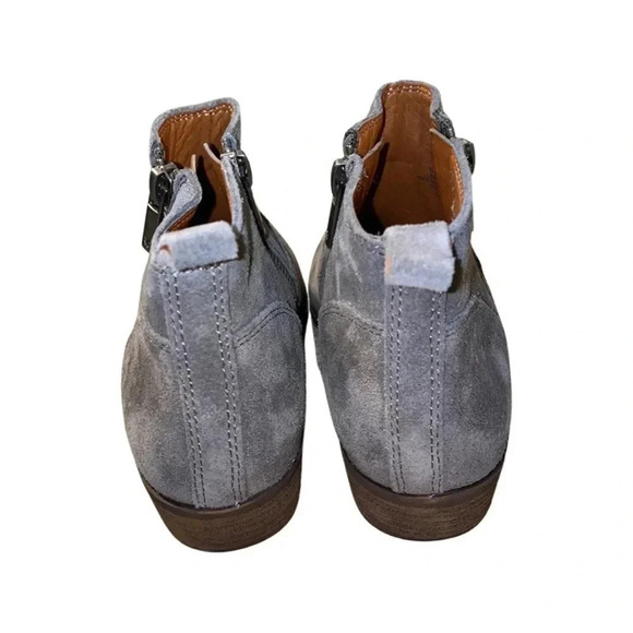 Lucky Brand LK Benniee Storm Suede Booties Size 6.5 - Picture 6 of 6